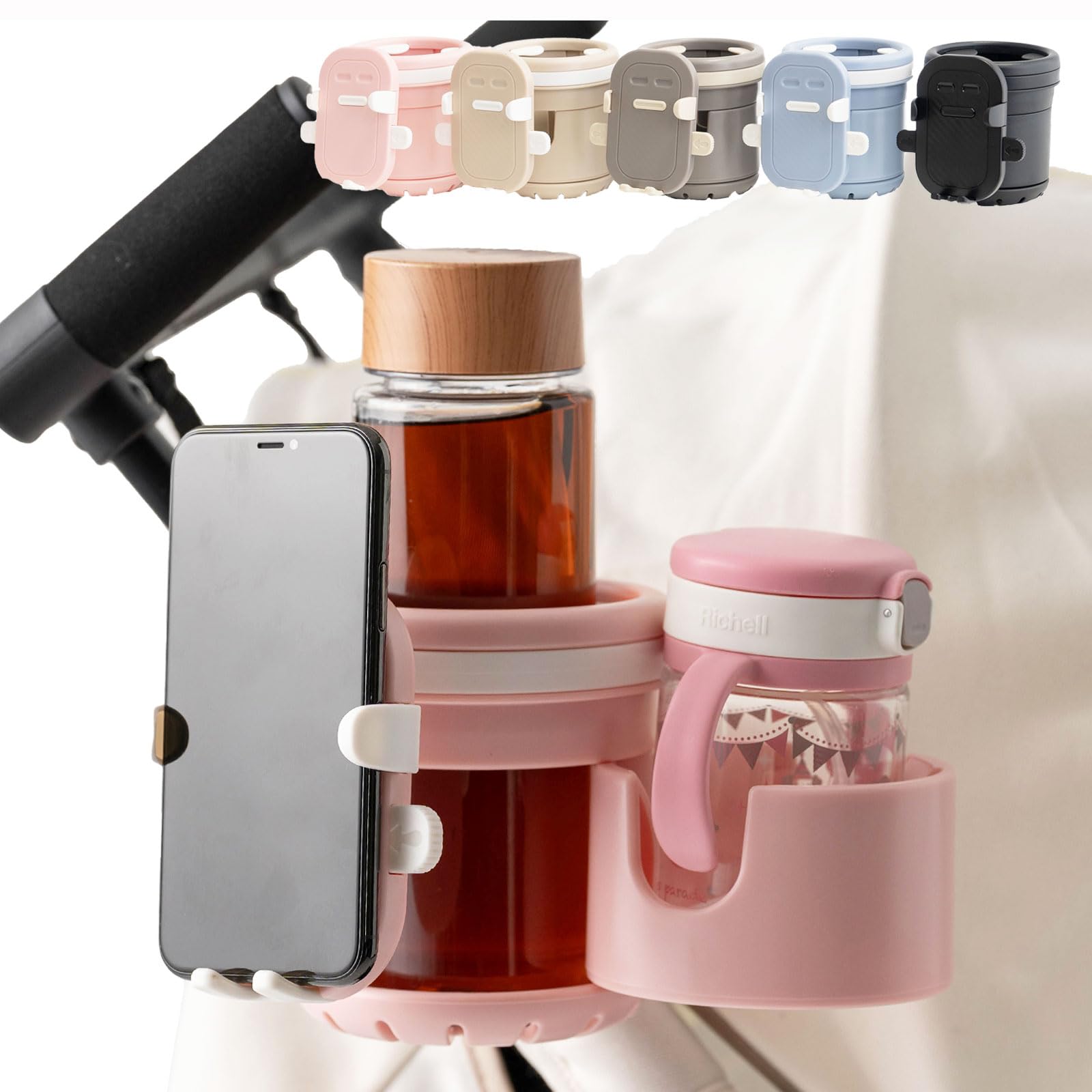 Amazon.co.jp: 【ママたちで考案】 plunmoln ベビーカー ドリンク